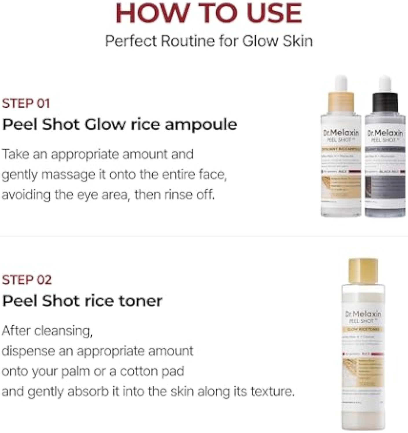 Peel Shot Glow Rice Tonic 200 ml